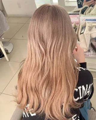 ロング カラー 大竹里旺/belle /インナーカラーのヘアスタイル