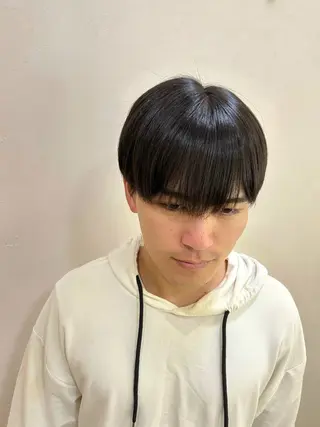 ショート パーマ メンズ デザインカラー/ 推しの配色　肥後のヘアスタイル