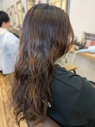 パーマ ロング 【泉中央】CLASS 中村のマツエク・マツパデザイン