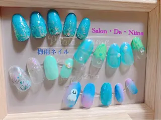 ネイル ボディビルダーSal on.DeNiinaのネイルデザイン