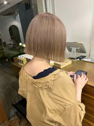 ショート 大阪デザインカラー/ カットモデル募集のヘアスタイル