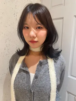 ミディアム カラー mai / linoah˚✧のヘアスタイル