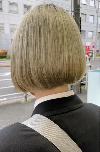 ショート カラー 堀内 翔のヘアスタイル