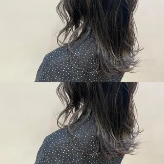セミロング カラー AKI 🐉のヘアスタイル
