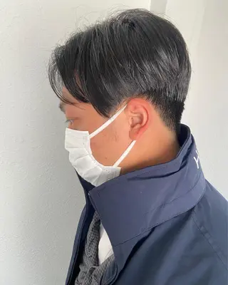 ミディアム カラー パーマ ヘアアレンジ メンズ キッズ ネイル マツエク・マツパ アイブロウ 久木原 ゆりのヘアスタイル