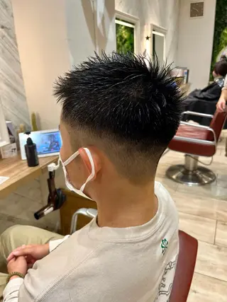 ショート メンズ 小倉 聖也のヘアスタイル