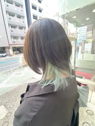 ショート カラー BOB🌟ハイトーン /ブリーチ/TAKUのヘアスタイル