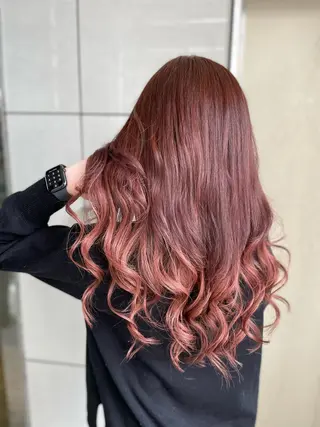 カラー 坂野 結子のヘアスタイル