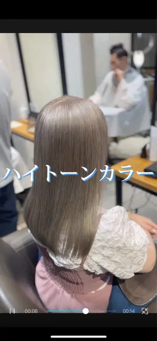 ミディアム カラー 🌿earth亀有店 【緑髪のノブ】🌿のヘアスタイル
