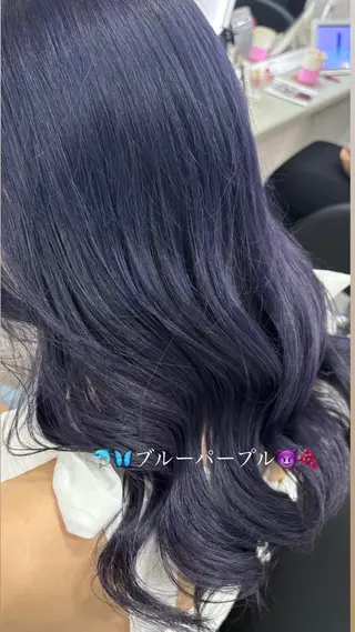 ロング 🥣ケアブリーチカ ラーTakato🥛のヘアスタイル