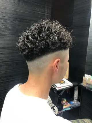 ショート パーマ 山本 雅由のヘアスタイル