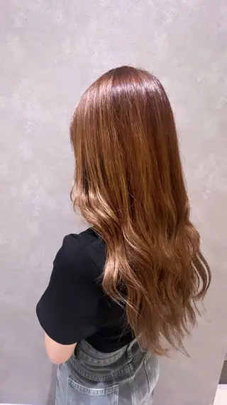 カラー Lee天王寺 Rinのヘアスタイル