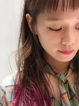 セミロング カラー HAYS HAIR&MAKEのヘアスタイル