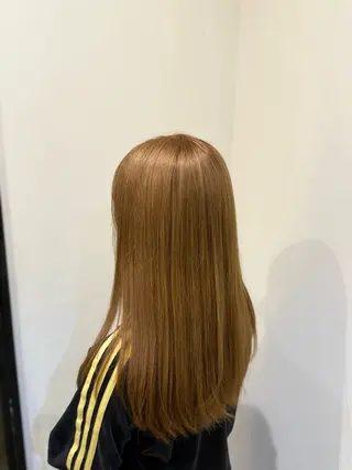 セミロング 武原 虹音のヘアスタイル