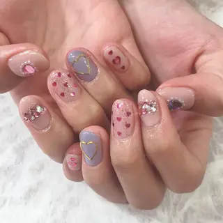 ネイル 西岡 杏のネイルデザイン