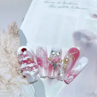 ネイル MoMoA Nail ネイル長さ出し専門店のネイルデザイン