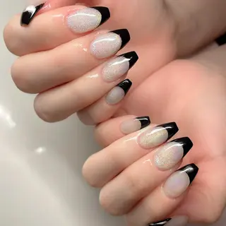 セミロング 下妻ネイルサロン/ 持ちの良いネイルのネイルデザイン