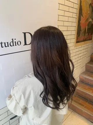 ロング 大橋 心のヘアスタイル