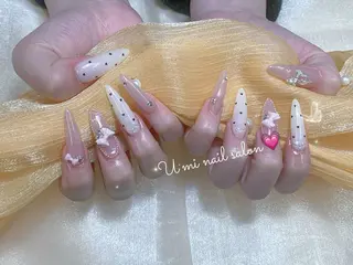 ネイル u・mi  上野御徒町パラジェルのネイルデザイン