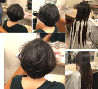 ショート 山本 早織のヘアスタイル