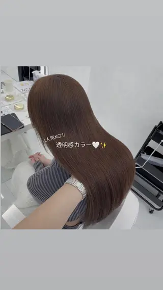 ロング 韓国レイヤー/艶髪 /miyu🩰🎀のヘアスタイル