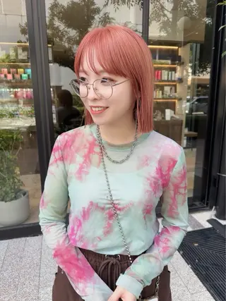 ミディアム 木村 泰晟のヘアスタイル