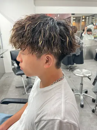 パーマ メンズ 町田エリアＮｏ．１/ パーマ特化/太田京希のヘアスタイル