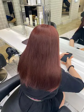ミディアム カラー ヘアアレンジ キッズ TRU Shino🦋のマツエク・マツパデザイン