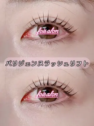 マツエク・マツパ foisalon 大久保店のマツエク・マツパデザイン