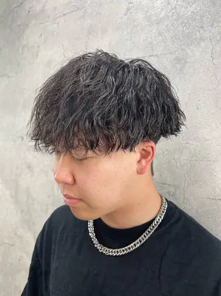 ミディアム ✨メンズ支持率no1 野上✨のヘアスタイル