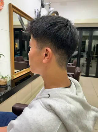 ショート メンズ 堀 瀬梨奈のヘアスタイル