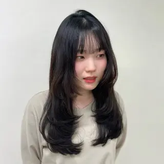 ロング カラーモデル募集中 ‎🤍AMANE🤍のヘアスタイル