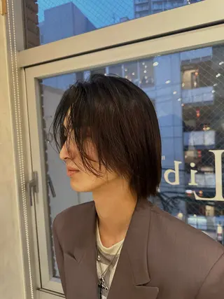 ミディアム メンズ 【Liberty】 HIMITOのヘアスタイル