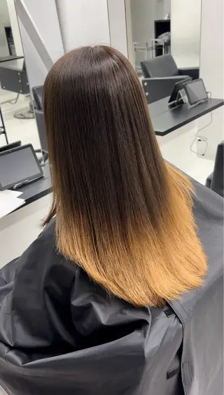 ミディアム カラー ⭐️無料！カット モデル募集⭐️夕貴のヘアスタイル