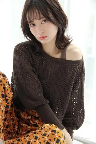 ミディアム FERIA fam 小林勇太のヘアスタイル