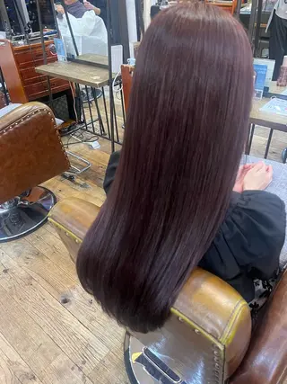 カラー 東茉央/ブリーチ リタッチ🧸銀座のヘアスタイル