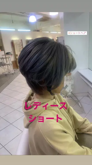 ショート カラー ~増田 勇輝~のヘアスタイル