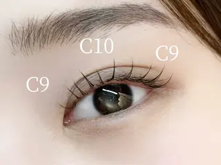 マツエク・マツパ salonZERO所属・山﨑 優衣のマツエク・マツパデザイン