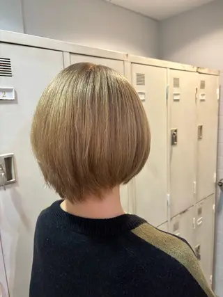 ショート LoRE🎀塩崎莉子 縮毛矯正/ブリーチのヘアスタイル