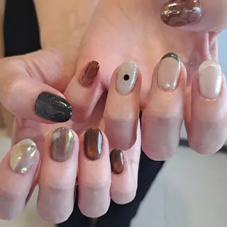 ネイル Nail mood デザイン持ち込みokのネイルデザイン