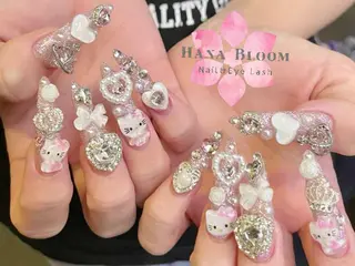 ネイル Hana Bloom Nail💜Akiのネイルデザイン