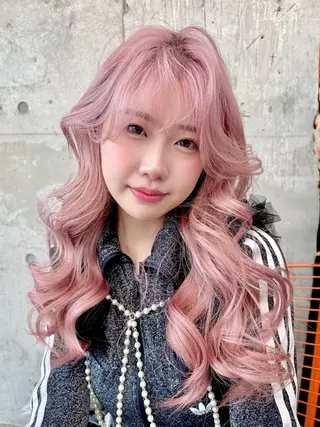 ミディアム カラー パーマ ヘアアレンジ メンズ キッズ 💖オタク美容師 ꒰ঌ♡モモ♡໒꒱のヘアスタイル
