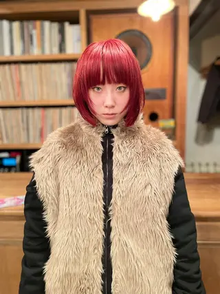 ショート カラー 篠江 廉のヘアスタイル