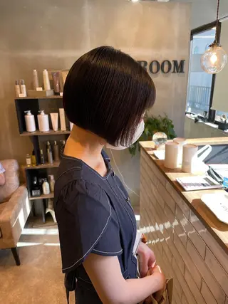 ショート S.BROOM なんばTAKUYAのヘアスタイル
