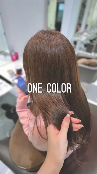 ロング カラー Yuka/Aujua ソムリエ/髪質改善のヘアスタイル