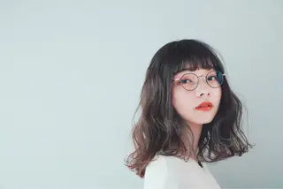 ミディアム カラー パーマ ooit 【オーイット】のヘアスタイル