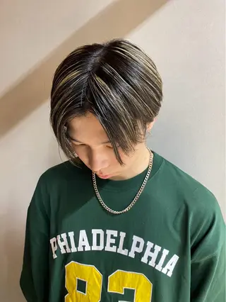 ショート カラー メンズ 向日葵🌻 /レディースカットのヘアスタイル