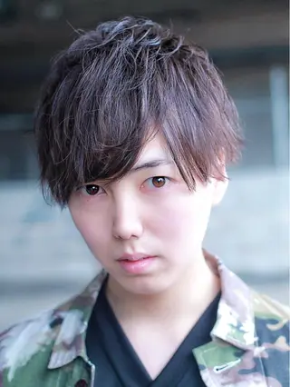 ショート メンズ メンズヘア特化 崎田 成人のヘアスタイル