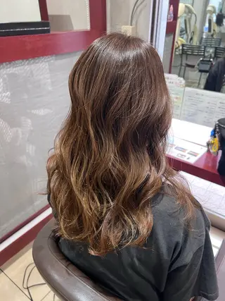 セミロング 坂本 優輝のヘアスタイル