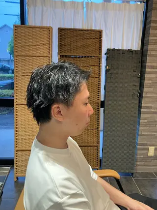 パーマ メンズ 谷口 莉々葵のヘアスタイル